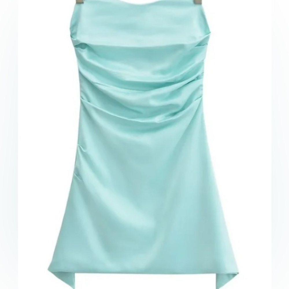 Aqua marine hoco dress
